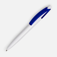 Ручка шариковая Bento, белая с синим (P4708.64)