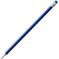 Карандаш простой Hand Friend с ластиком, синий (P5002.41)