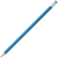 Карандаш простой Hand Friend с ластиком, голубой (P5002.44)
