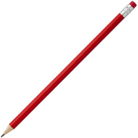 Карандаш простой Hand Friend с ластиком, красный (P5002.50)