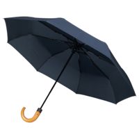 Зонт складной Classic, темно-синий (P17318.40)