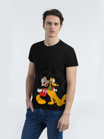 Футболка Mickey And Pluto, черная (P55544.33)