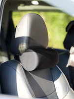 Подушка автомобильная на подголовник Roadie, черная (P63053.30)