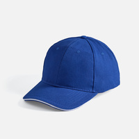 Бейсболка Buffalo, ярко-синяя с белым (P6404.46)