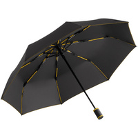 Зонт складной AOC Mini с цветными спицами, желтый (P64715.80)