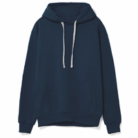 Толстовка с капюшоном Unit Kirenga Heavy, темно-синяя (P6926.40)