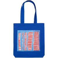 Холщовая сумка «Небоскребы», синяя (P70246.40)