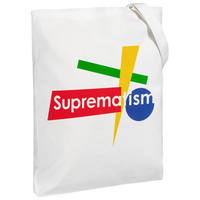 Холщовая сумка Suprematism, молочно-белая (P70355.61)