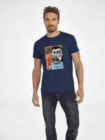 Футболка «У матросов нет вопросов», кобальт (темно-синяя) (P70491.47)