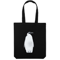 Холщовая сумка Like a Penguin, черная (P70751.30)