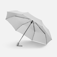 Зонт складной AOC, светло-серый (P7106.10)