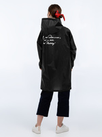 Дождевик &laquo;Я не идеальна&raquo;, черный (P71310.30)