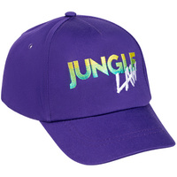 P71346.78 - Бейсболка с вышивкой Jungle Law, фиолетовая
