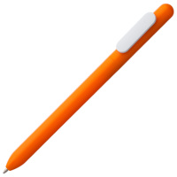 Ручка шариковая Swiper, оранжевая с белым (P7522.62)