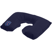 Надувная подушка под шею «СКА», темно-синяя (P76612.41)