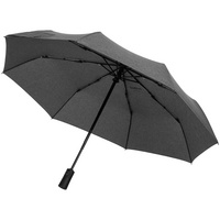 Складной зонт rainVestment, светло-серый меланж (P7675.10)