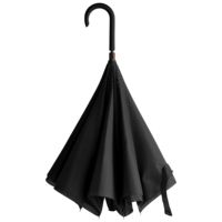 Зонт наоборот Style, трость, черный (P15981.30)