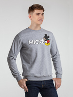 Свитшот Mickey Mouse, серый меланж (P77723.11)