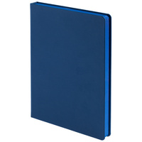 Ежедневник Shall, недатированный, синий, с белой бумагой (P7880.44)