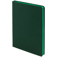 P7880.99 - Ежедневник Shall, недатированный, зеленый, с белой бумагой