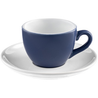 Чайная пара Cozy Morning, синяя с белым (P79134.46)