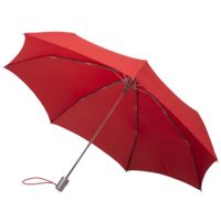 Складной зонт Alu Drop S, 3 сложения, 7 спиц, автомат, красный (PCK1-10213)