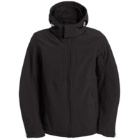 PJM950002 - Куртка мужская Hooded Softshell черная
