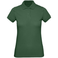 Рубашка поло женская Inspire, темно-зеленая (PPW440540)