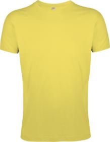 P5973.81 - Футболка мужская Regent Fit 150, желтая (горчичная)