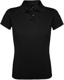 Рубашка поло женская Prime Women 200 черная (P00573312)