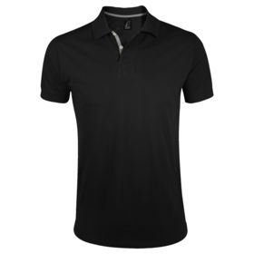 Рубашка поло мужская Portland Men 200 черная (P00574312)