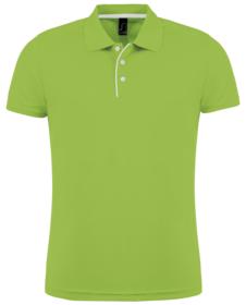 Рубашка поло мужская Performer Men 180 зеленое яблоко (P01180280)