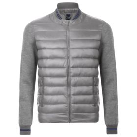 Куртка унисекс Volcano, серый меланж с серым (P01644501)