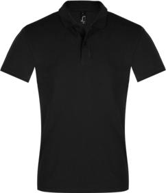 Рубашка поло мужская Perfect Men 180 черная (P11346312)
