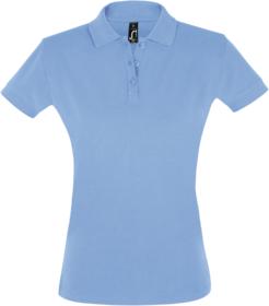 Рубашка поло женская Perfect Women 180 голубая (P11347200)