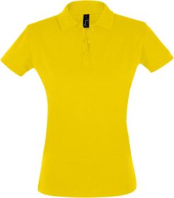 Рубашка поло женская Perfect Women 180 желтая (P11347301)
