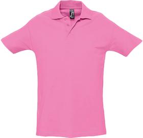 Рубашка поло мужская Spring 210, розовая (P1898.56)