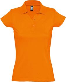 Рубашка поло женская Prescott Women 170, оранжевая (P6087.20)