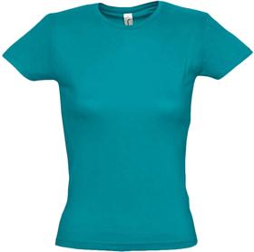 Футболка женская Miss 150, винтажный синий (P2662.45)