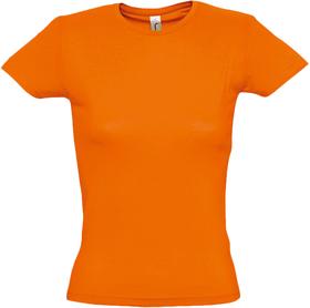 Футболка женская Miss 150, оранжевая (P2662.20)