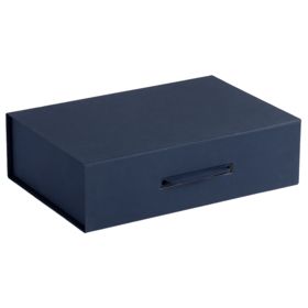 Коробка Case, подарочная, темно-синяя (P1142.40)