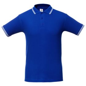 Рубашка поло Virma Stripes, ярко-синяя (P1253.44)
