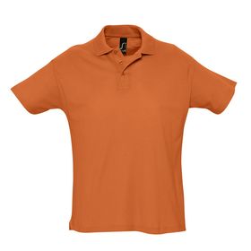 P1379.20 - Рубашка поло мужская Summer 170, оранжевая