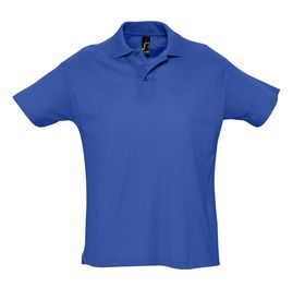 P1379.44 - Рубашка поло мужская Summer 170, ярко-синяя (royal)
