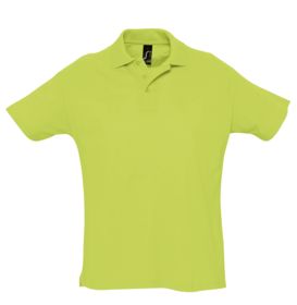 Рубашка поло мужская Summer 170, зеленое яблоко (P1379.94)