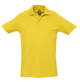 P1898.80 - Рубашка поло мужская Spring 210, желтая