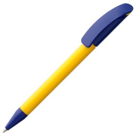 Ручка шариковая Prodir DS3 TPP Special, желтая с синим (P1912.84)