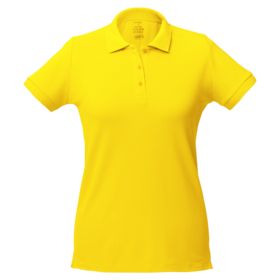 Рубашка поло женская Virma Lady, желтая (P2497.80)