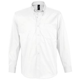 Рубашка мужская с длинным рукавом Bel Air, белая (P2506.60)