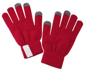 Сенсорные перчатки Scroll, красные (P2793.50)